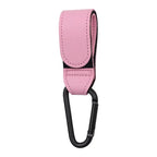 1/2Pcs PU Leather Baby Bag Stroller Hook Pram Rotate 360 Degree Rotatable Cart Organizer Pram Hook Stroller Accessories