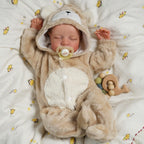 BABESIDE Lifelike Reborn Baby Dolls Boy - 17-Inch Baby Soft Body Realistic-Newborn Baby Dolls Full Body Vinyl Anatomically Corre