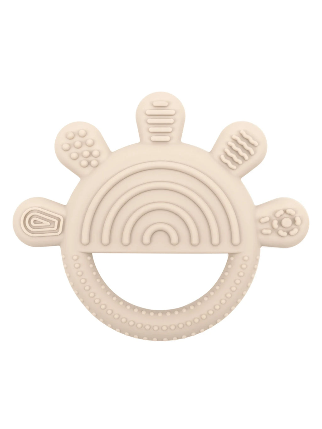 1PC Baby Silicone Teether Toys Cartoon Sun Shape Teethers for Baby Chewing Training Baby Toys Nursing Baby Accessories