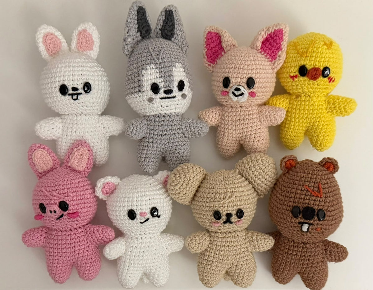 Handmade Crochet Animal Pals