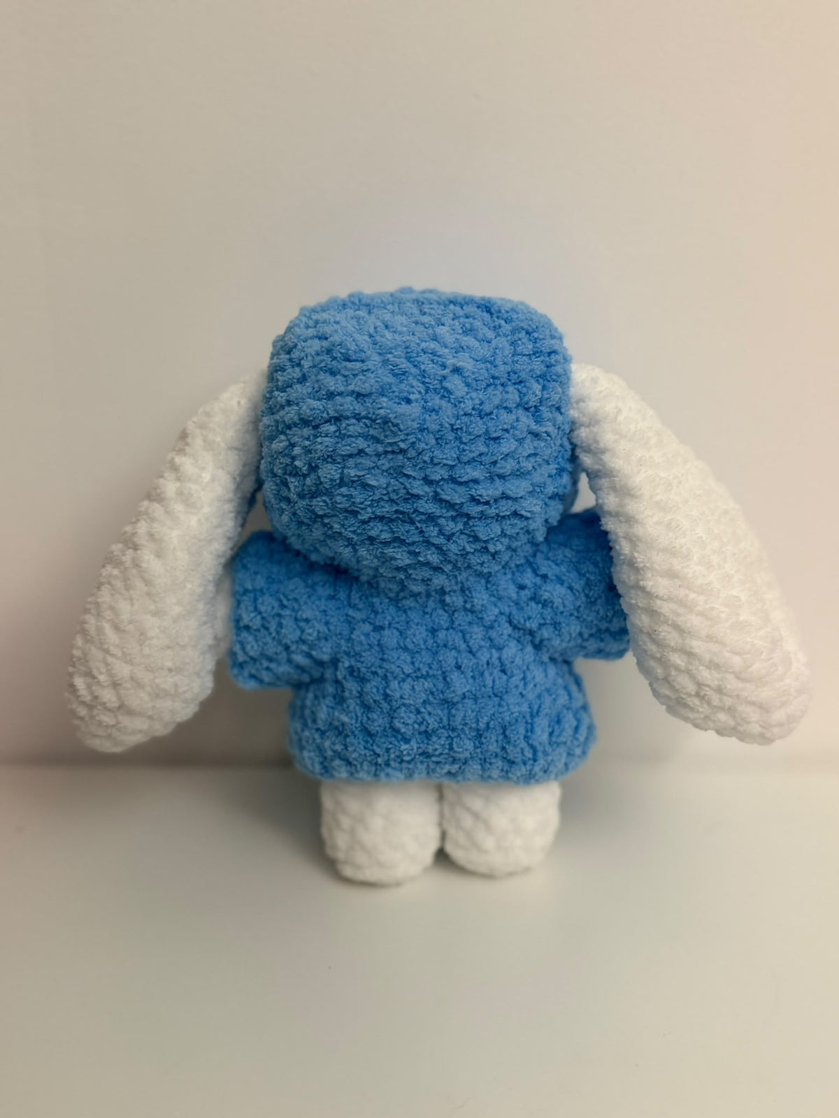 Handmade Crochet Bunny Blue