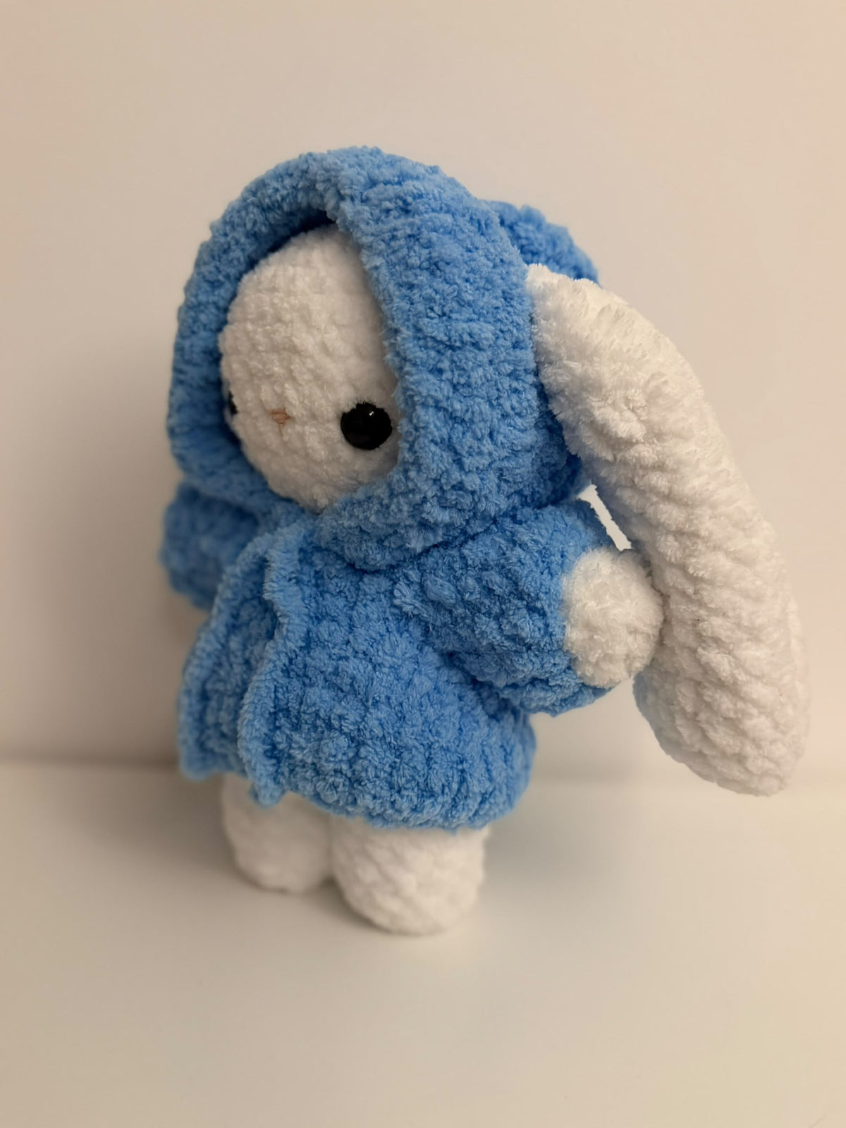 Handmade Crochet Bunny Blue