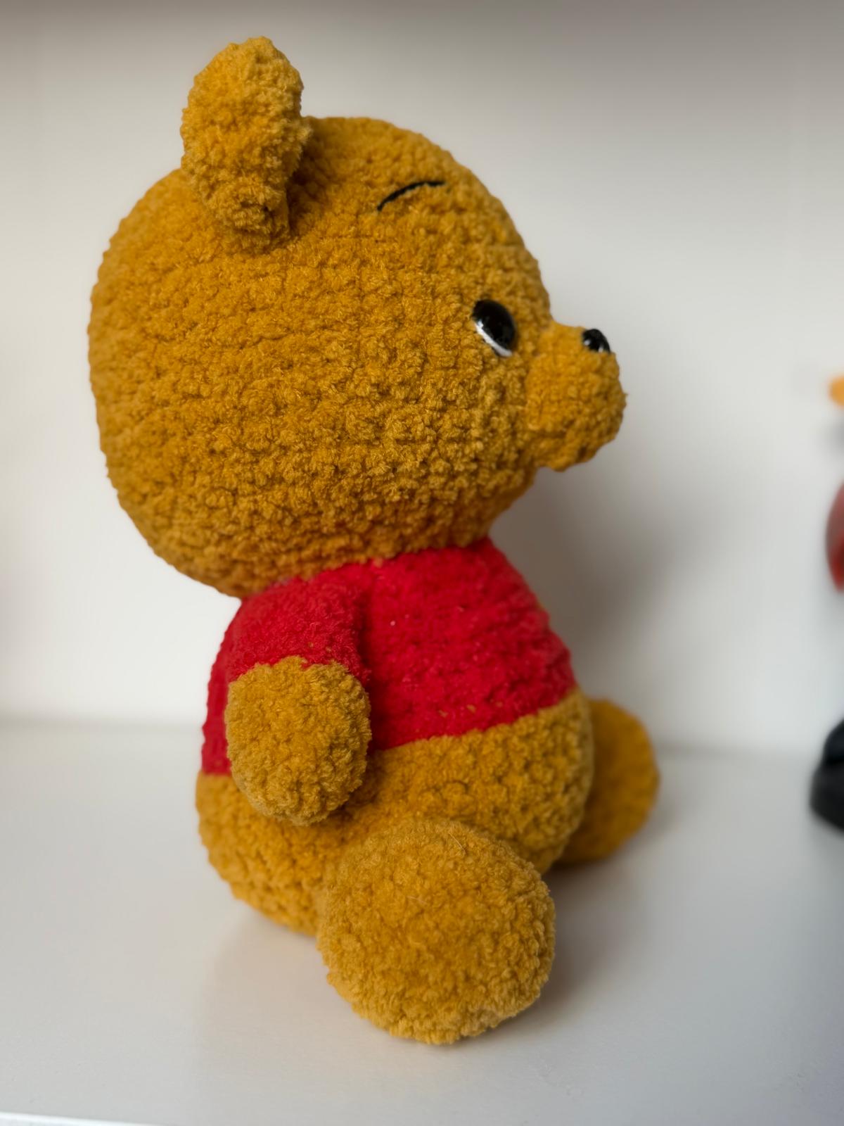 Handmade Crochet Winnie Plush