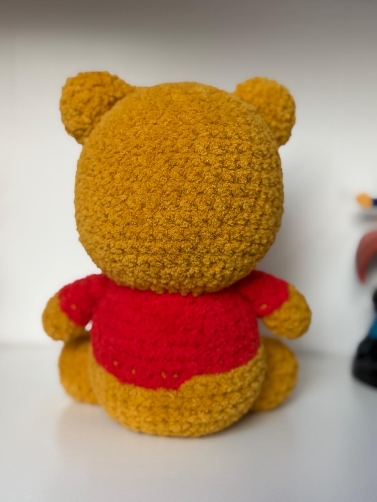Handmade Crochet Winnie Plush