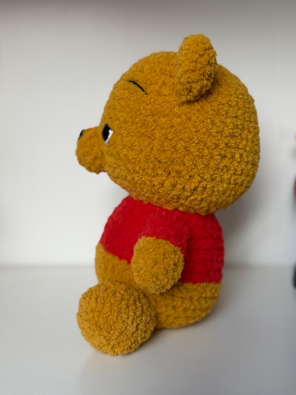 Handmade Crochet Winnie Plush
