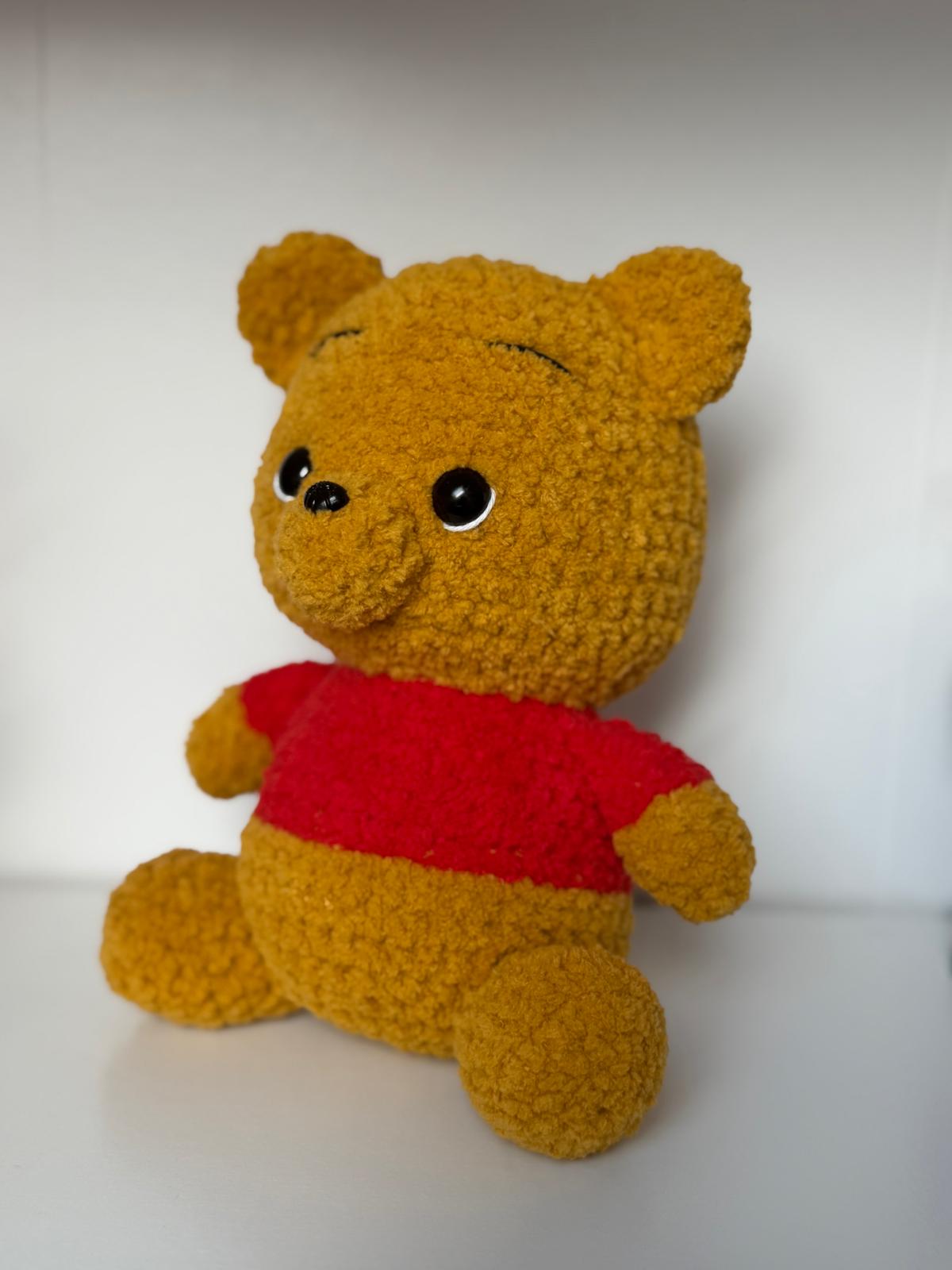 Handmade Crochet Winnie Plush