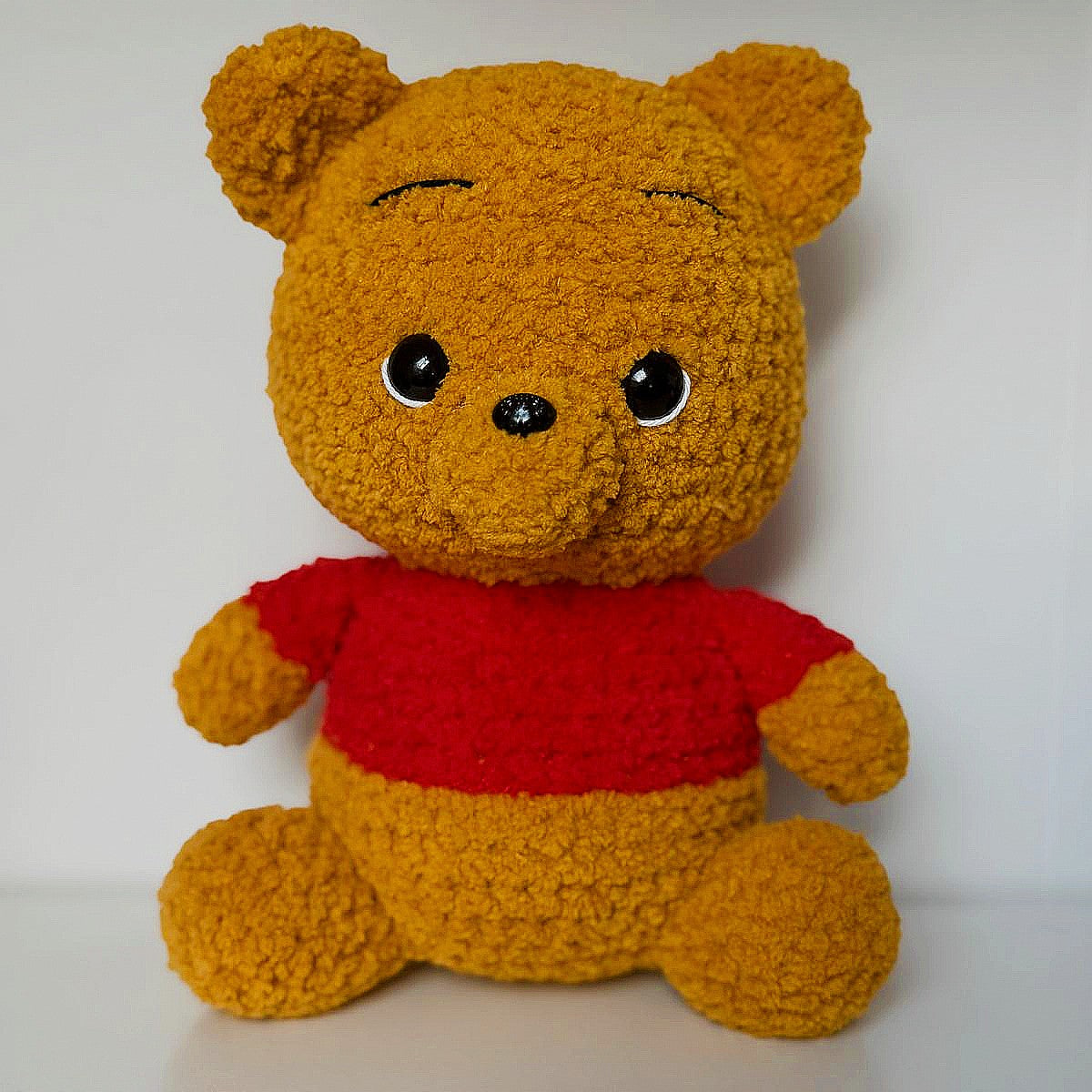 Handmade Crochet Winnie Plush
