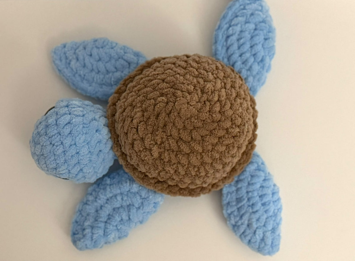 Handmade Crochet Turtle Plush
