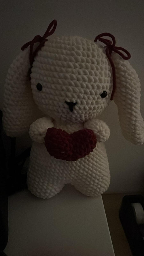 Handmade Crochet Bunny Plush