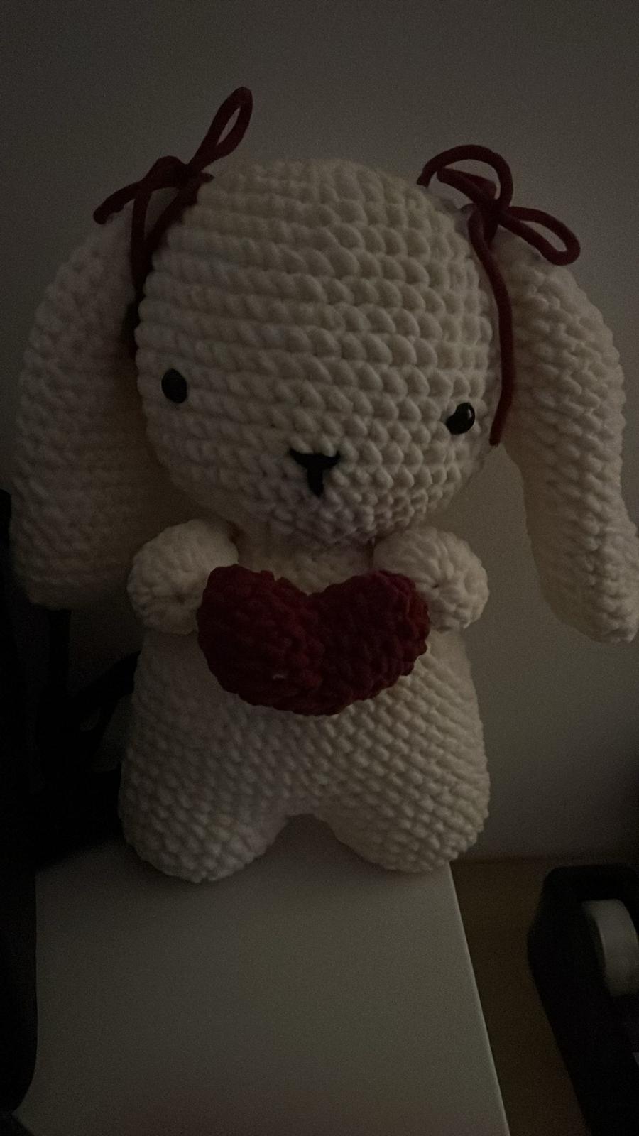 Handmade Crochet Bunny Plush