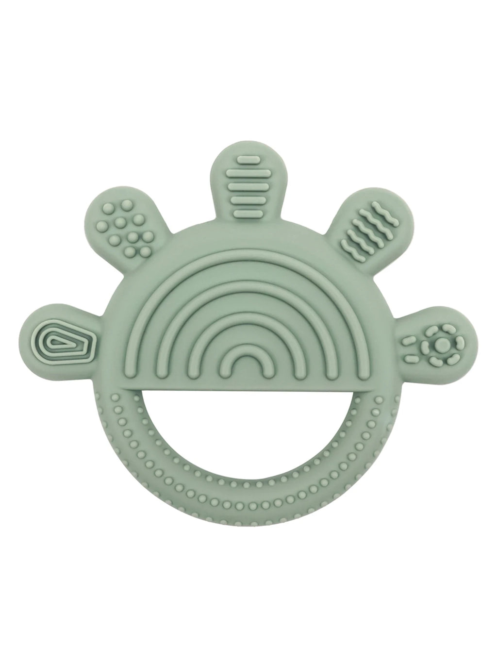 1PC Baby Silicone Teether Toys Cartoon Sun Shape Teethers for Baby Chewing Training Baby Toys Nursing Baby Accessories